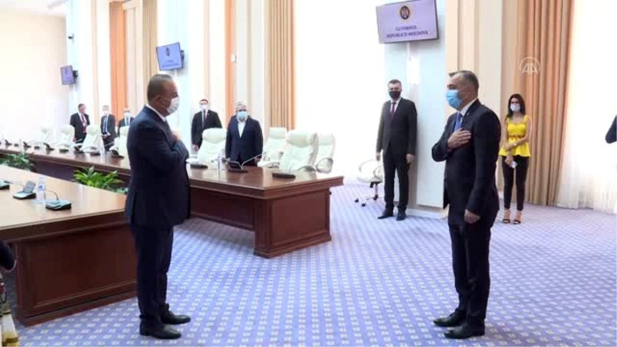 Son dakika haberleri! Dışişleri Bakanı Çavuşoğlu, Moldova Başbakanı Chicu ile görüştü