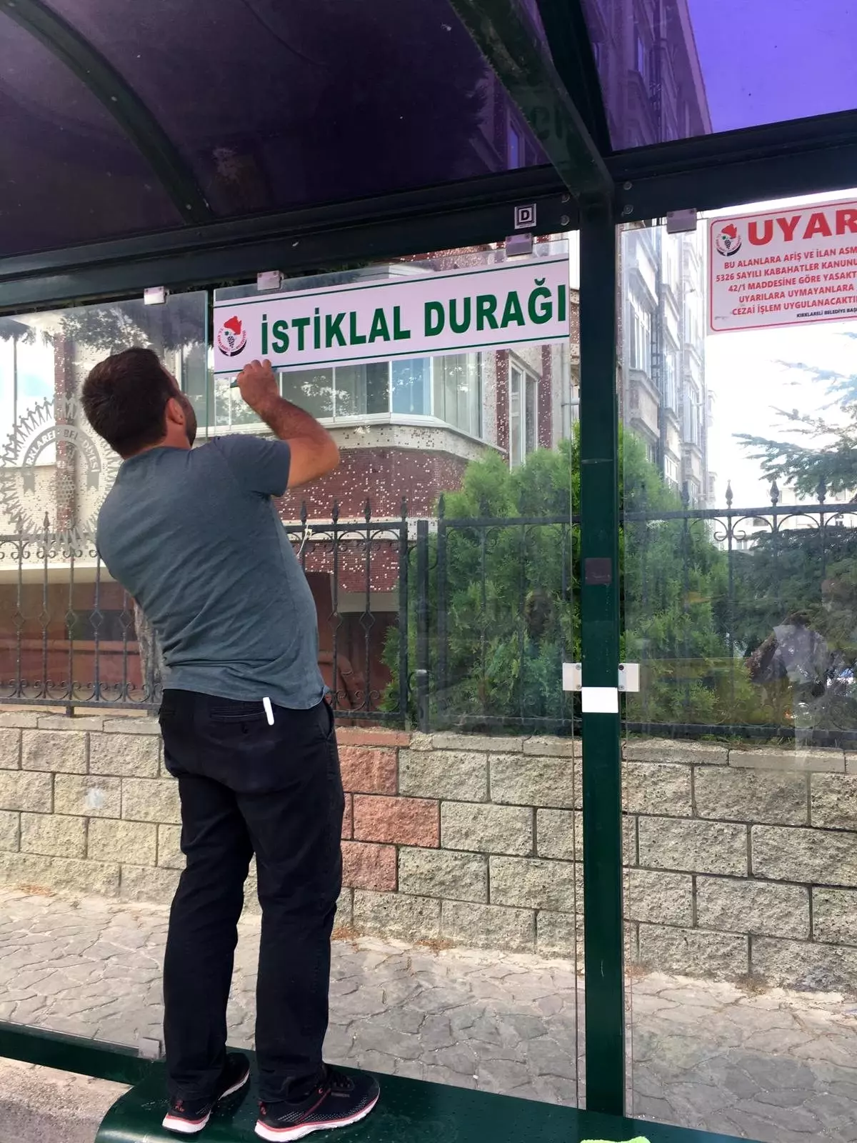 Duraklara isim veriliyor