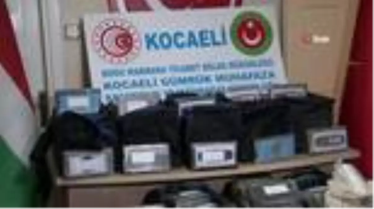 Kocaeli\'de ele geçirilen 540 kilo kokain görüntülendi