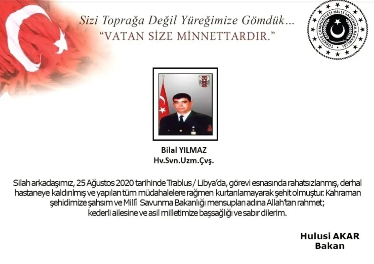 Son dakika haberi | Kozanlı Uzman Çavuş Bilal Yılmaz şehit oldu