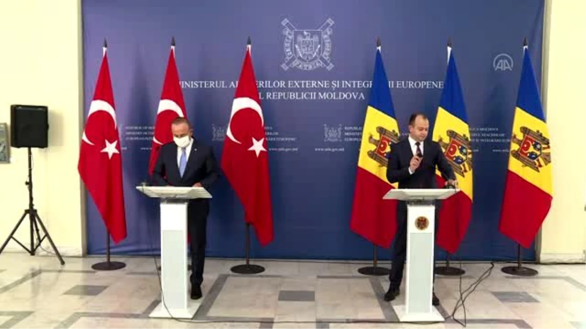 Son dakika haberi | Moldova Dışişleri Bakanı Tsulya, Çavuşoğlu ile ortak basın toplantısında konuştu