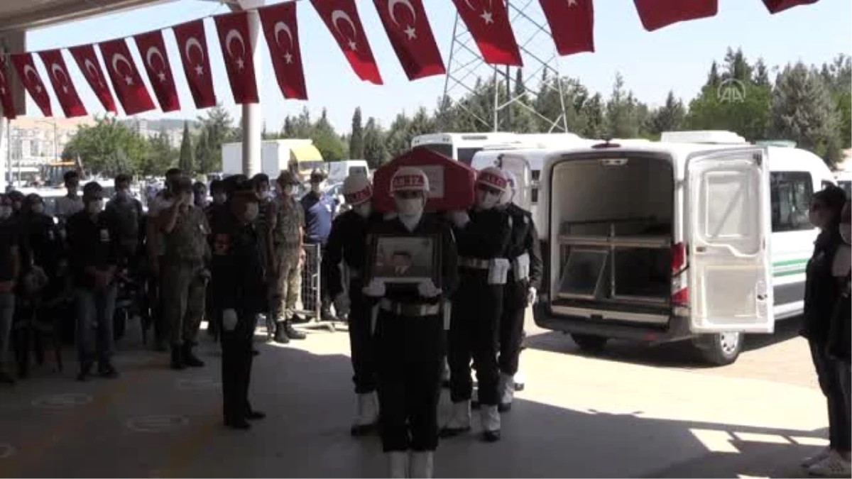 Son dakika haber... Şehit Hava Savunma Uzman Çavuş Bilal Yılmaz için tören düzenlendi (2)
