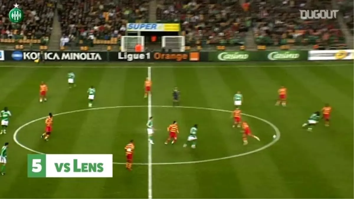 Bafetimbi Gomis\'in Saint-Étienne\'de Attığı En İyi Beş Gol