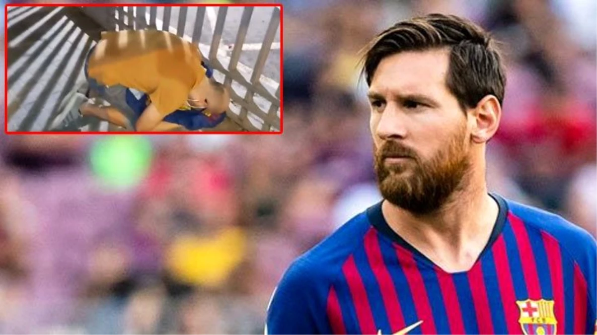 Barcelona\'lı bir taraftar, takımdan ayrılacak Lionel Messi için hüngür hüngür ağladı