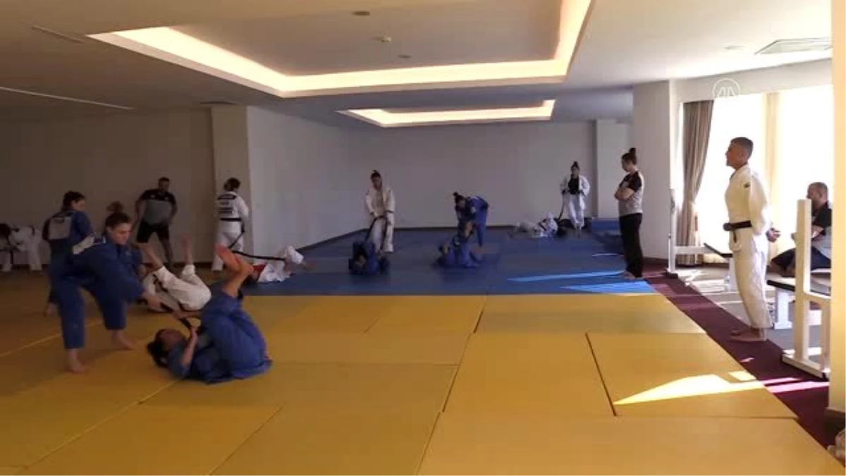 Judo Olimpik Milli Takımı\'nın Erzurum kampı devam ediyor