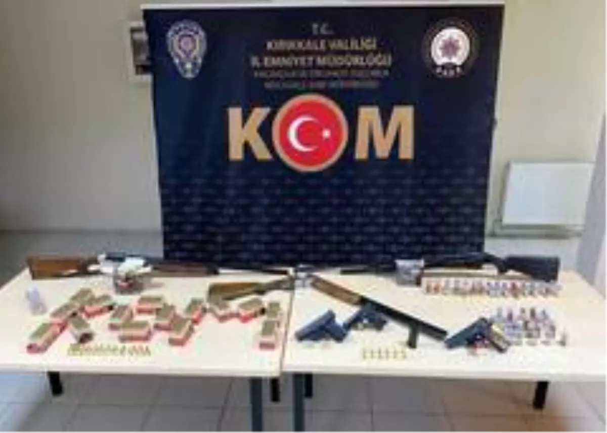 Son Dakika | Kırıkkale\'de silah kaçakçılığı operasyonu: 3 gözaltı