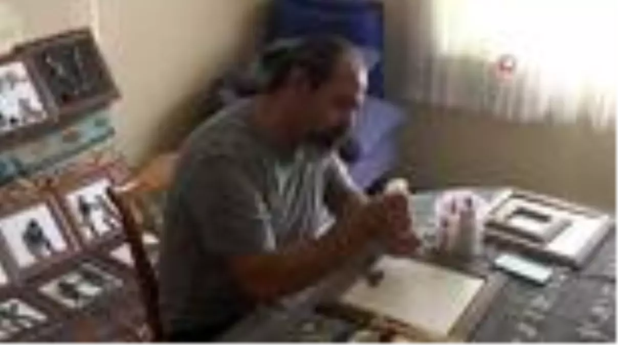 Son Dakika | Kızılırmak\'tan topladığı taşları sanata dönüştürdü