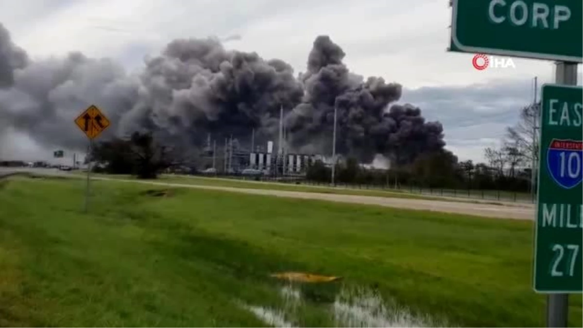 Louisiana\'da kimya tesisinde yangın