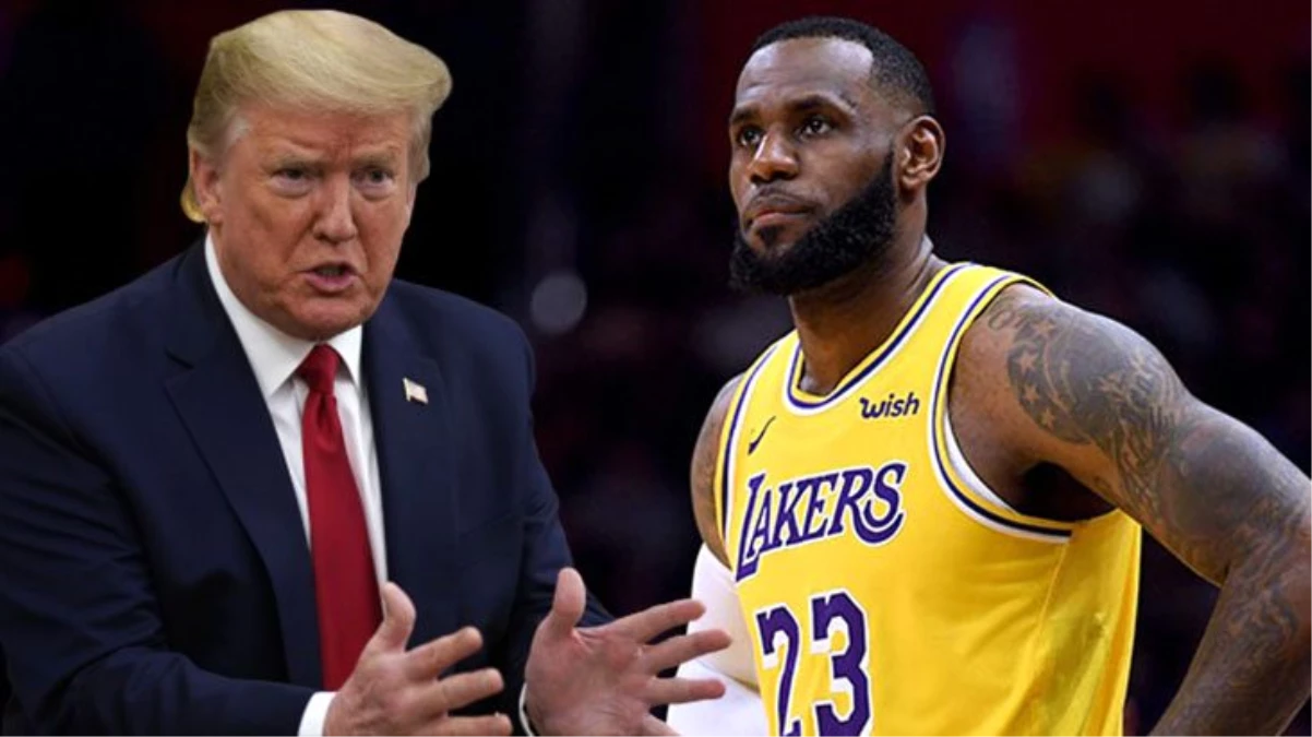 NBA\'deki tarihi boykot sonrası James\'in Trump ile ilgili paylaştığı küfürlü twit gündem oldu