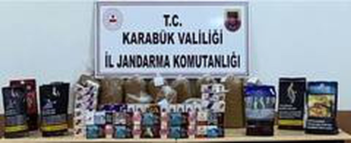 Safranbolu\'da kaçak sigara operasyonu