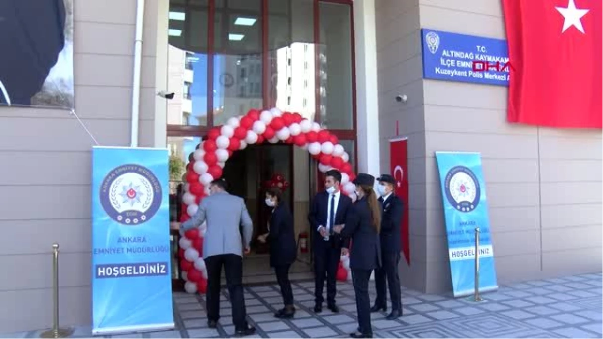 Son dakika... Ankara Valisi Şahin, polis merkezinin açılışını yaptı