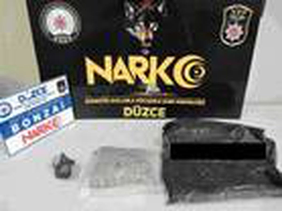 Düzce\'de 518 gram uyuşturucu ile yakalanan 2 kişi tutuklandı