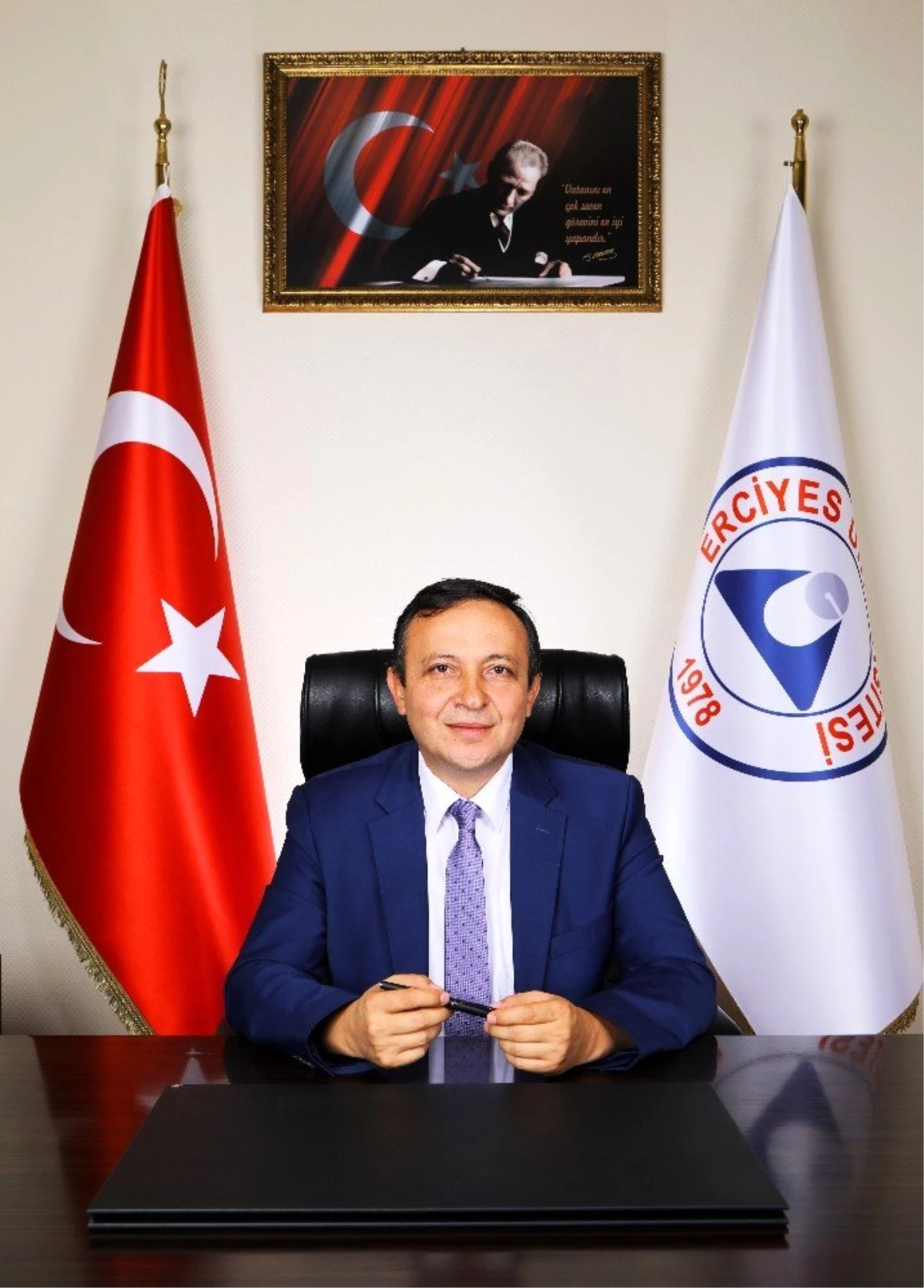 ERÜ Rektörü Prof. Dr. Mustafa Çalış\'tan "30 Ağustos Zafer Bayramı" Mesajı