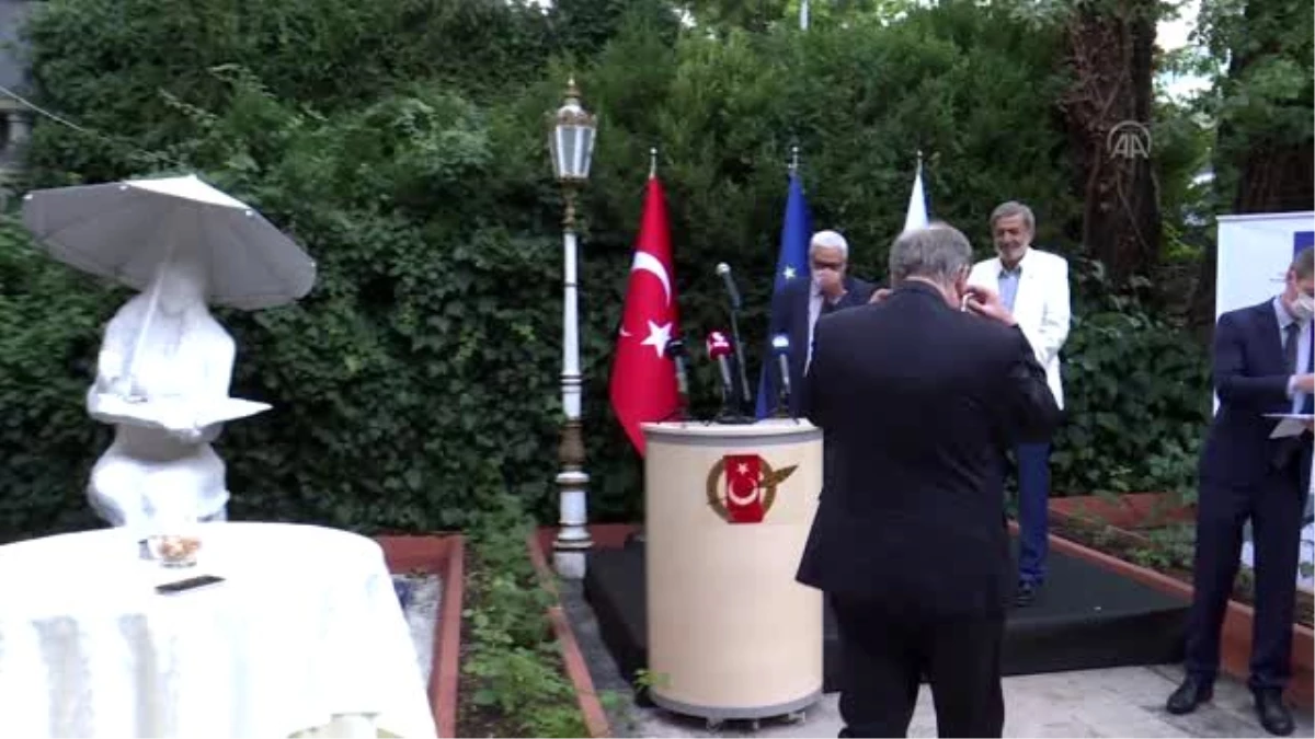 Gazeteciler Cemiyeti\'nden AB Türkiye Delegasyon Başkanı Berger\'e veda resepsiyonu