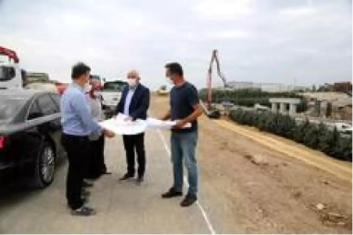 OSB ve Gebze arasındaki trafiği azaltacak yol çalışması sürüyor