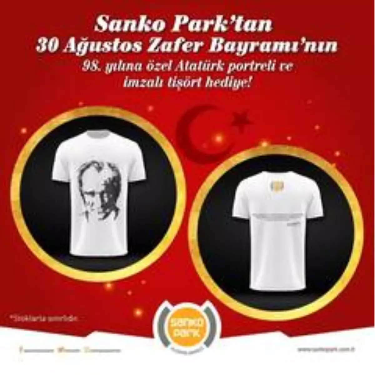 SANKO Park\'ta 30 Ağustos Bayramı coşkusu