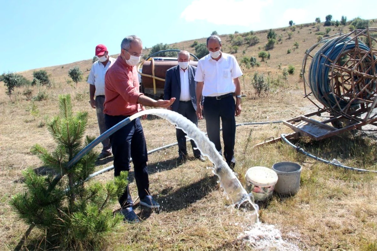 Tosya\'da Kilkuyu köyünde su arama çalışmaları sürüyor