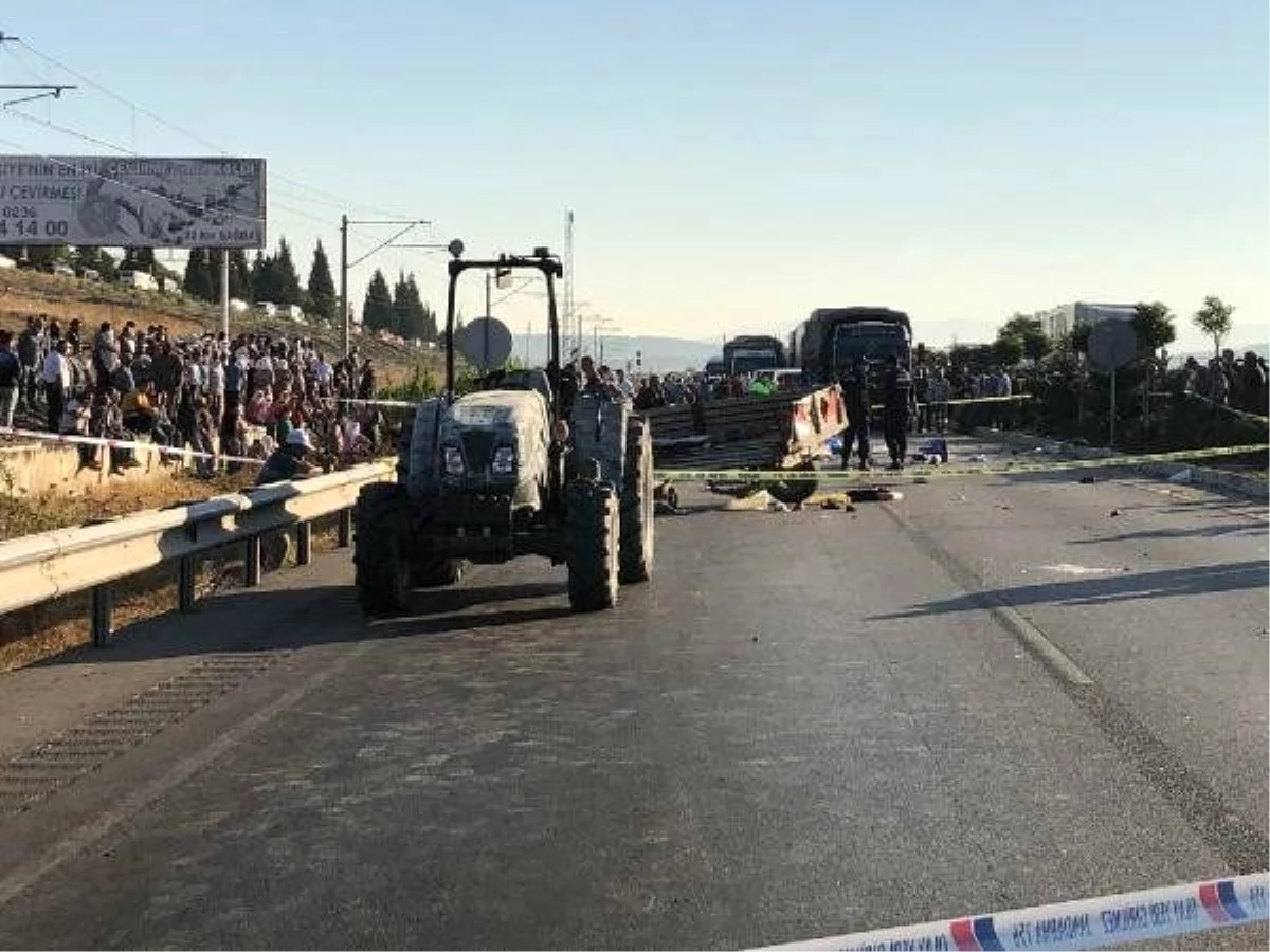 3 tarım işçisinin öldüğü kazaya karışan traktörü değiştirmişler