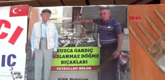 Atalarından kalma 'Gardıç' bıçağı üretimi yapıyorlar