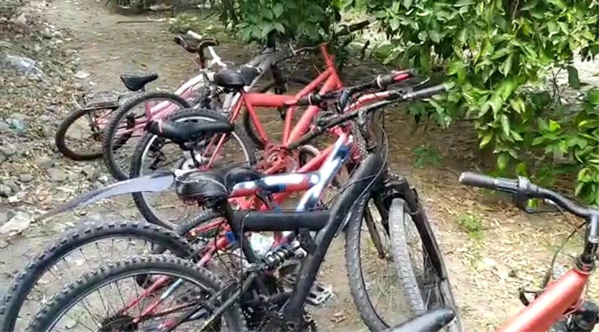 Dörtyol\'da 29 adet çalıntı bisiklet ele geçirildi