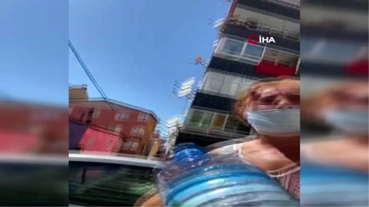 Son dakika haberleri | İstanbul\'da kadınların kavgası kamerada