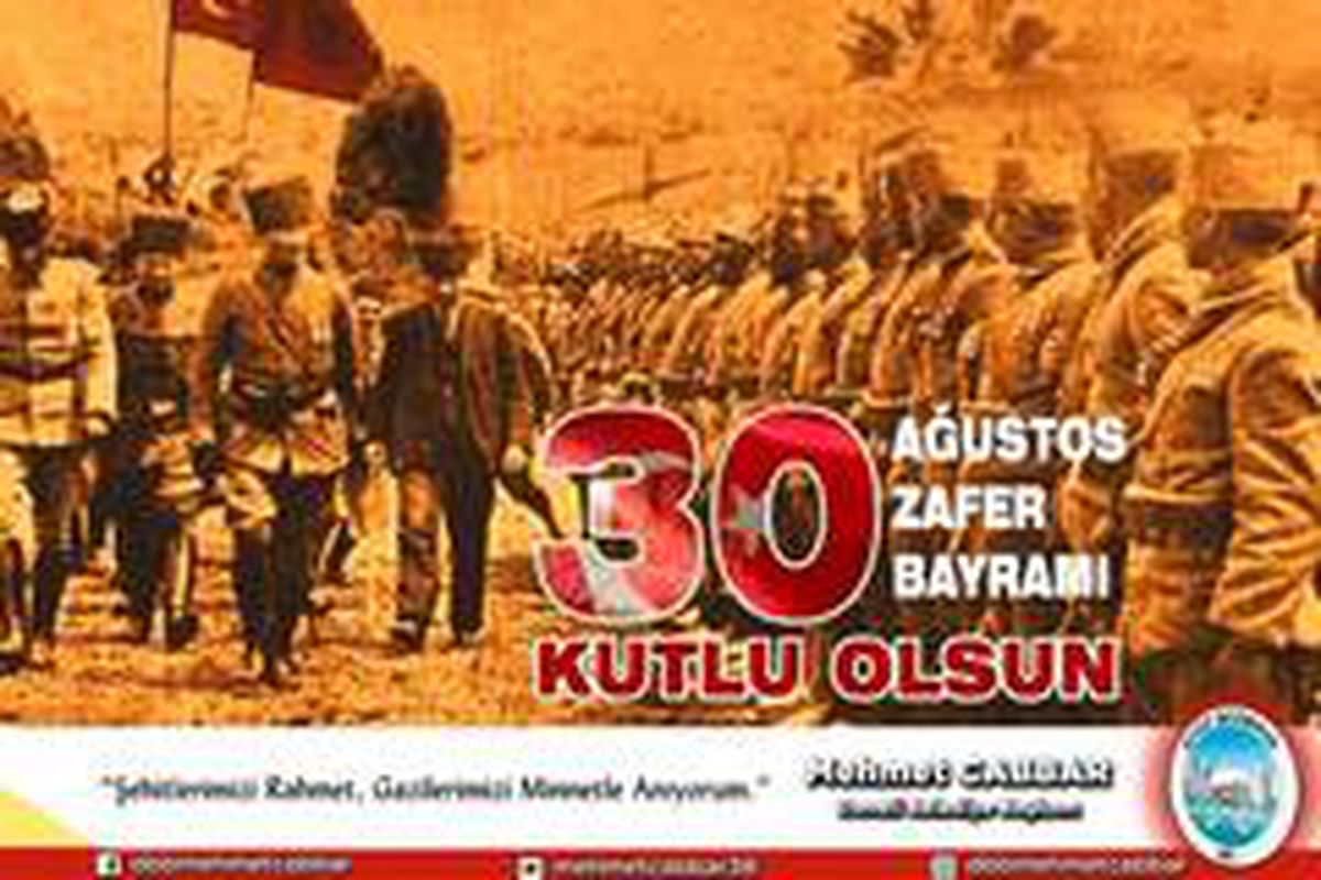 Mehmet Cabbar\'dan \'30 Ağustos\' mesajı