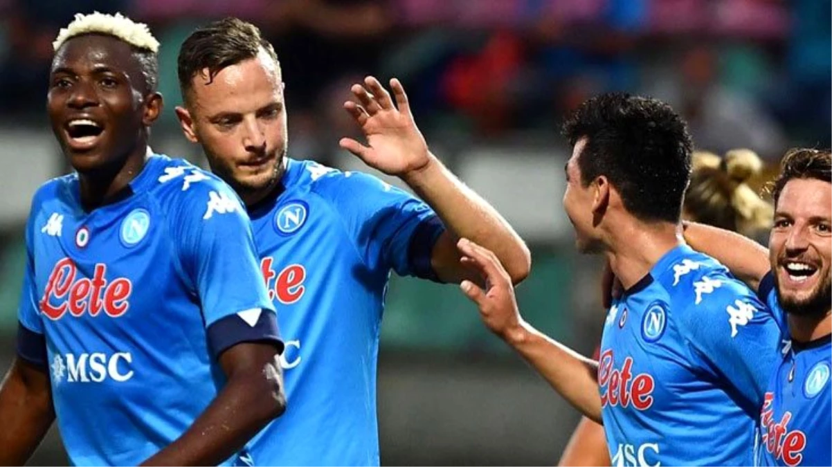 Napoli, hazırlık maçında rakibini 11-0 mağlup etti