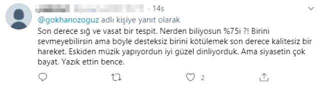 Şarkıcı Gökhan Özoğuz'un Nihat Hatipoğlu hakkındaki sözleri sosyal medyada tepki çekti