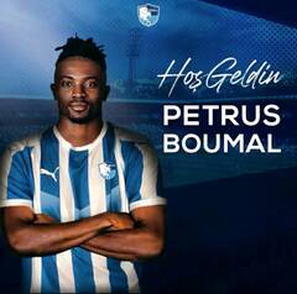 BB Erzurumspor, Petrus Boumal\'i kadrosuna kattı