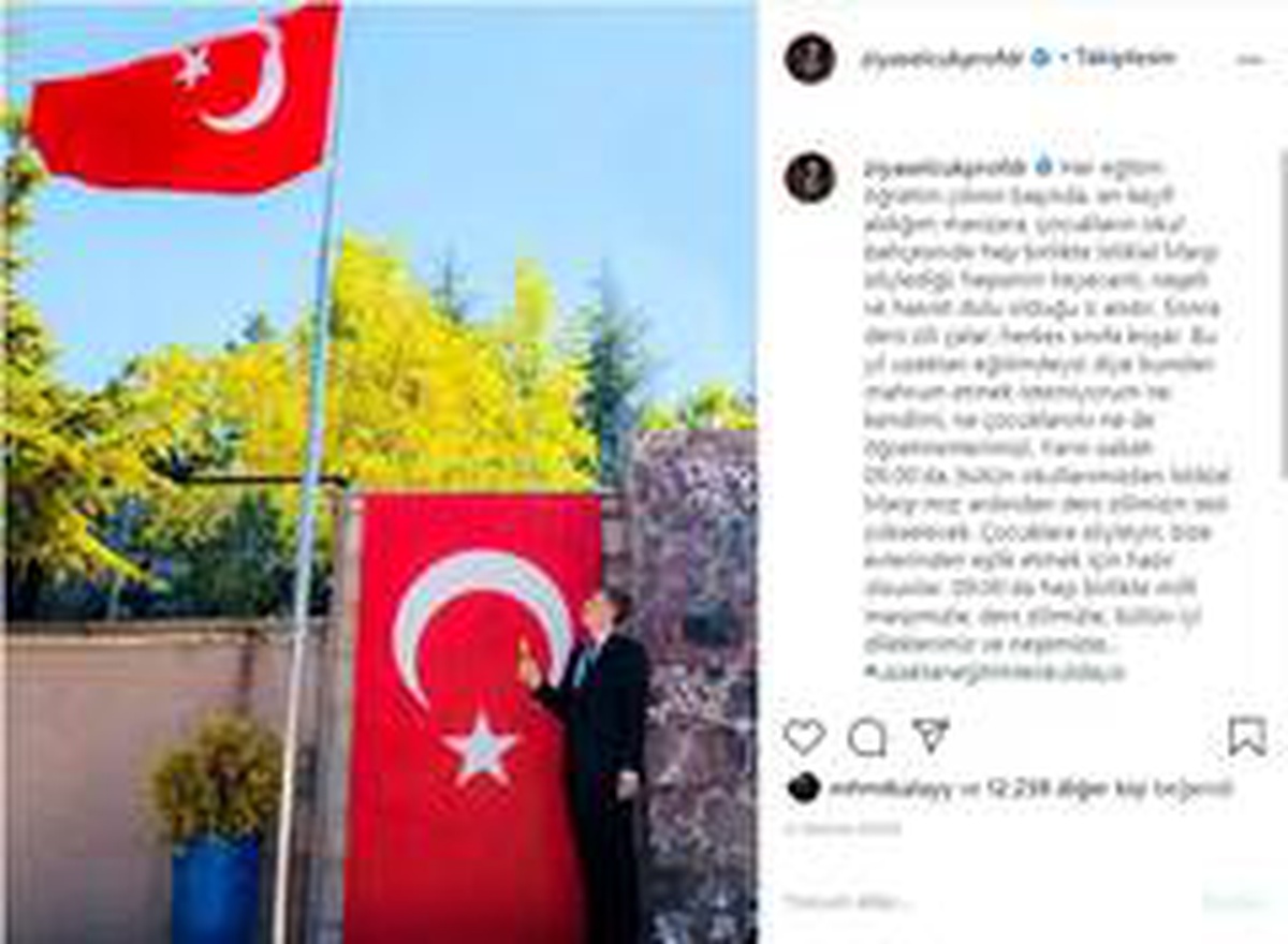 Son dakika haberleri... "Bütün okullarımızdan İstiklal Marşı\'mız; ardından ders zilimizin sesi yükselecek"