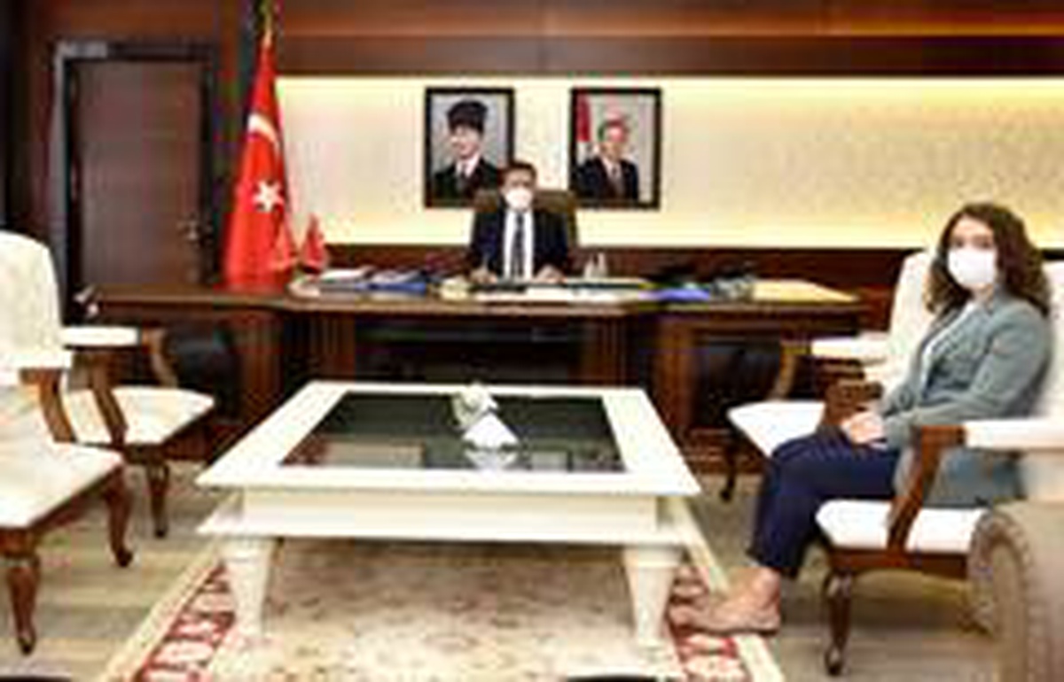 Köşk Kaymakamı Şenoğlu\'ndan Aydın Valisi Aksoy\'a ziyaret