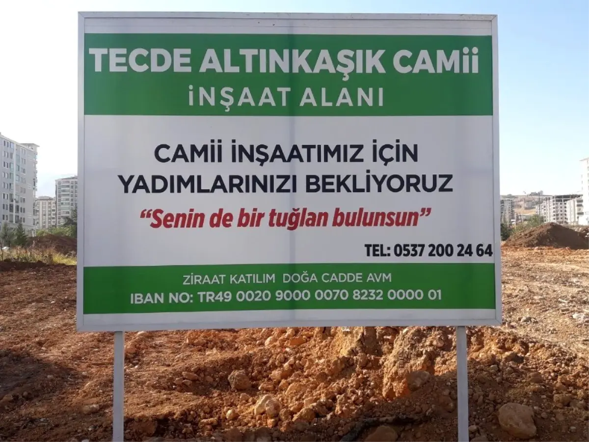 Senin de bir tuğlan bulunsun kampanyasına destek