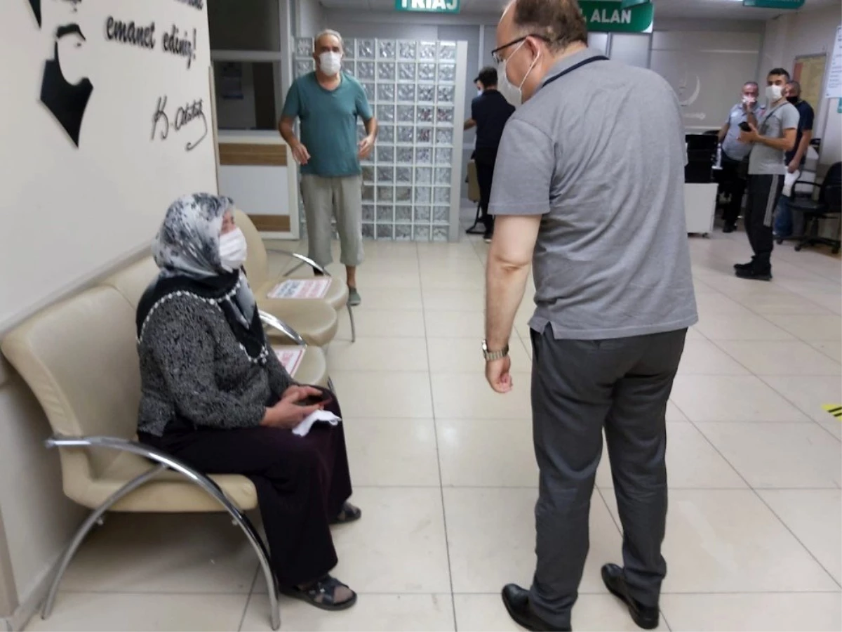 Zonguldak Valisi tebdili kıyafetle hastaneleri denetledi