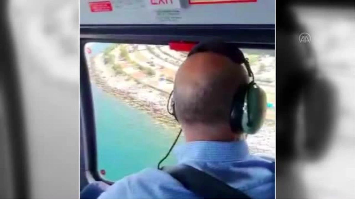 Bakan Karaismailoğlu Giresun Limanı\'ndaki çalışmaları havadan inceledi