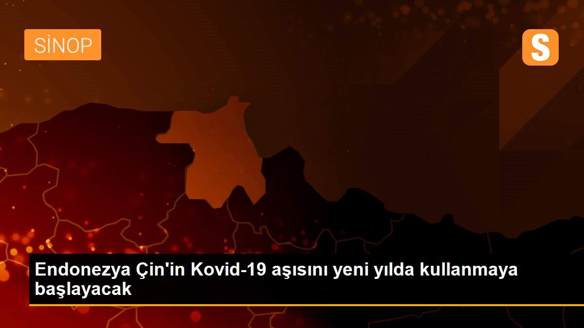 Endonezya Çin\'in Kovid-19 aşısını yeni yılda kullanmaya başlayacak