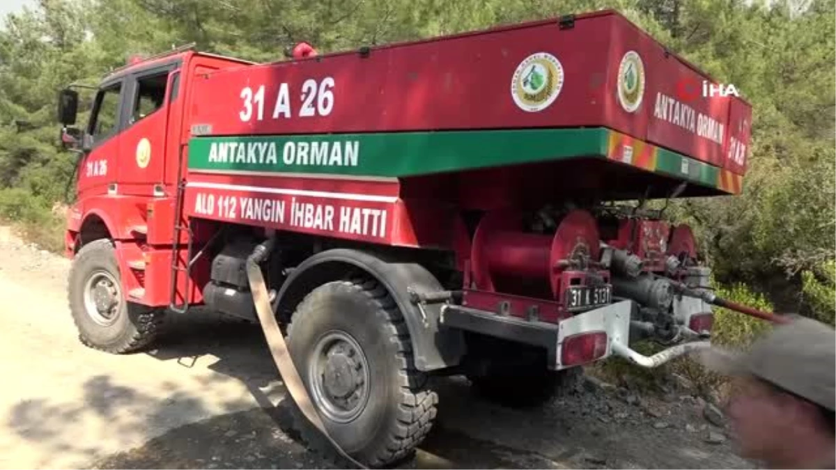 Son dakika haber | Hatay\'da orman yangını: 3 hektar alan zarar gördü