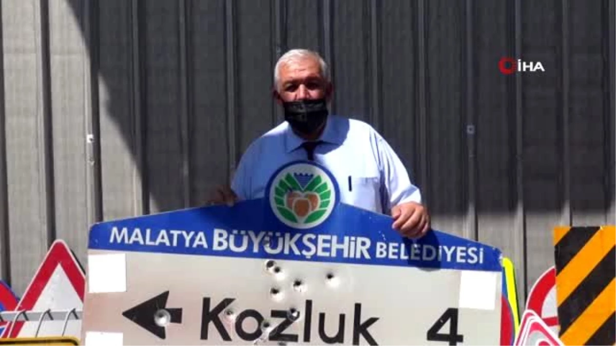 Malatya Büyükşehir\'den işaret levhaları uyarısı