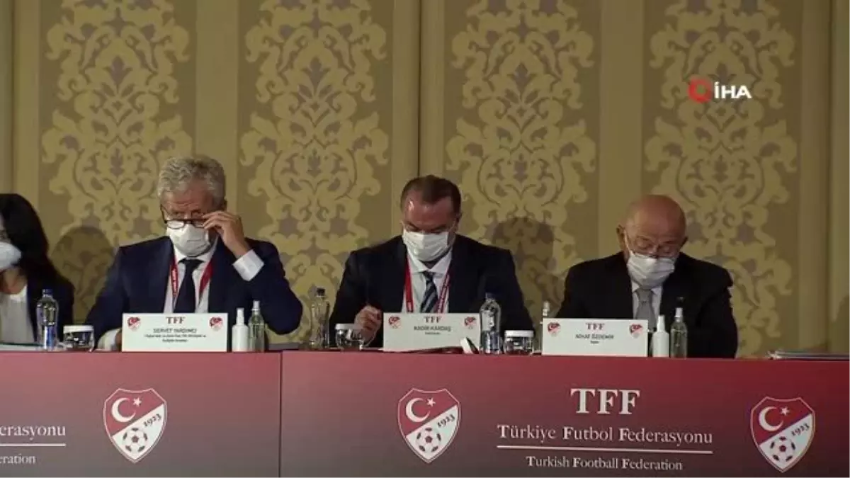 TFF Başkanı Özdemir ve yönetim kurulu ibra edildi