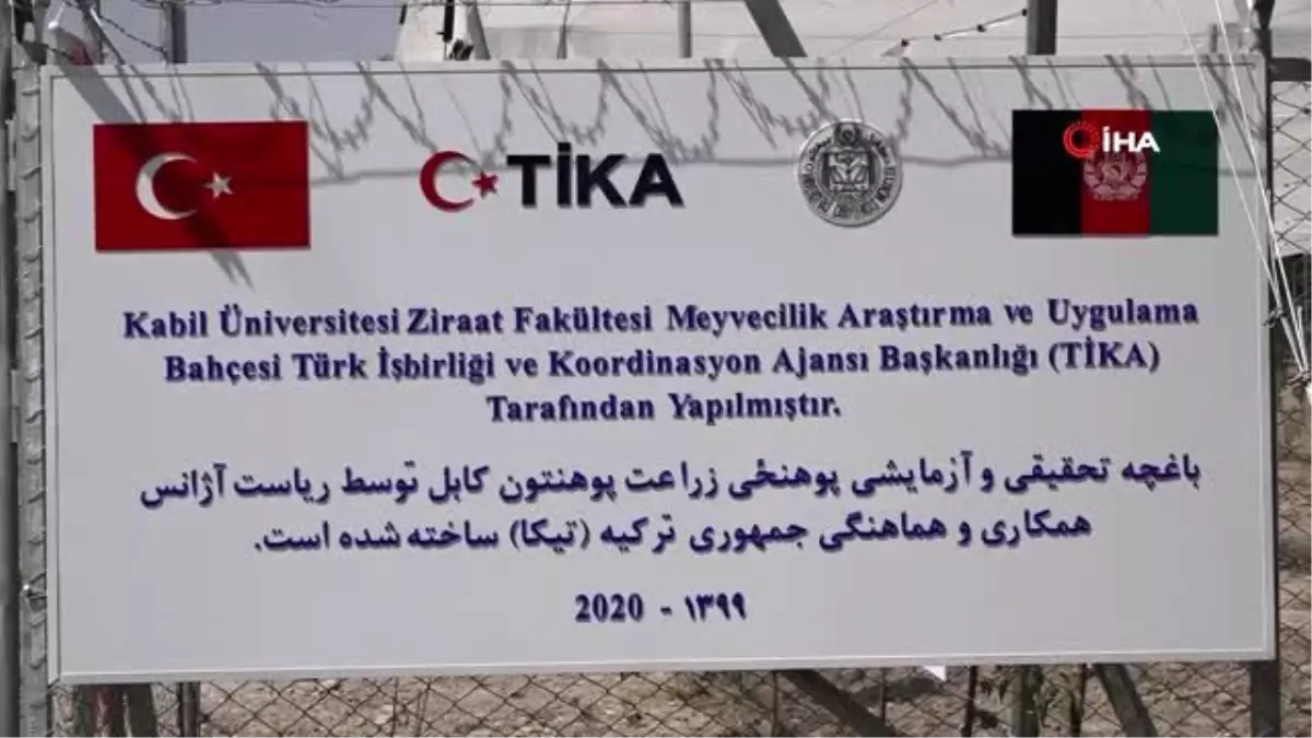 TİKA\'dan Kabil Üniversitesi\'ne 2 hektarlık ziraat bahçesi