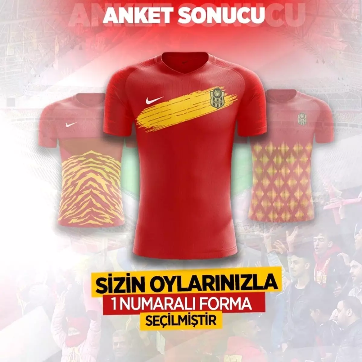 Yeni Malatyaspor, taraftarın seçtiği formayı giyecek