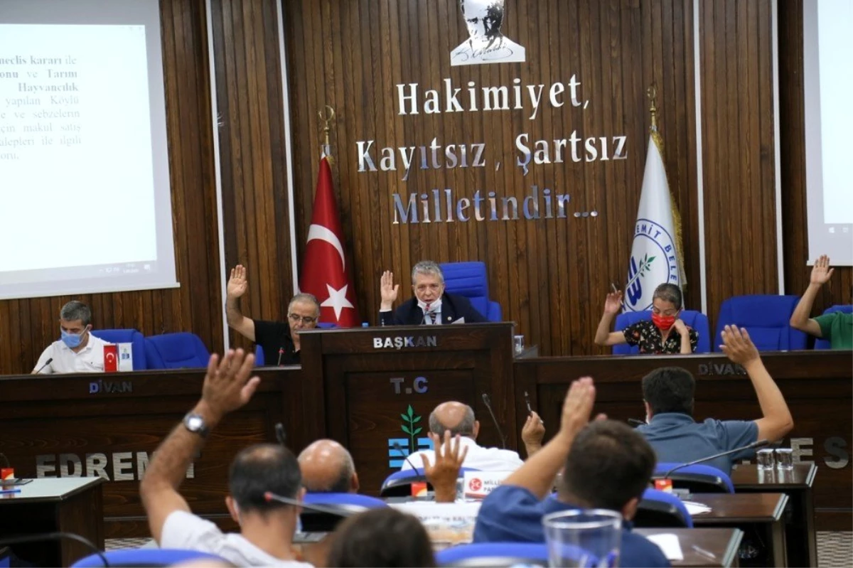 Edremit Belediyesi Eylül Ayı meclis toplantısı yapıldı