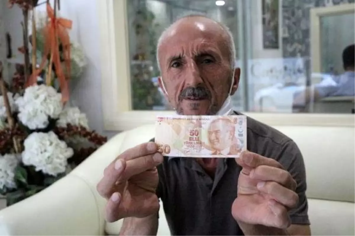 Hatalı basılan banknotu satışa çıkardı