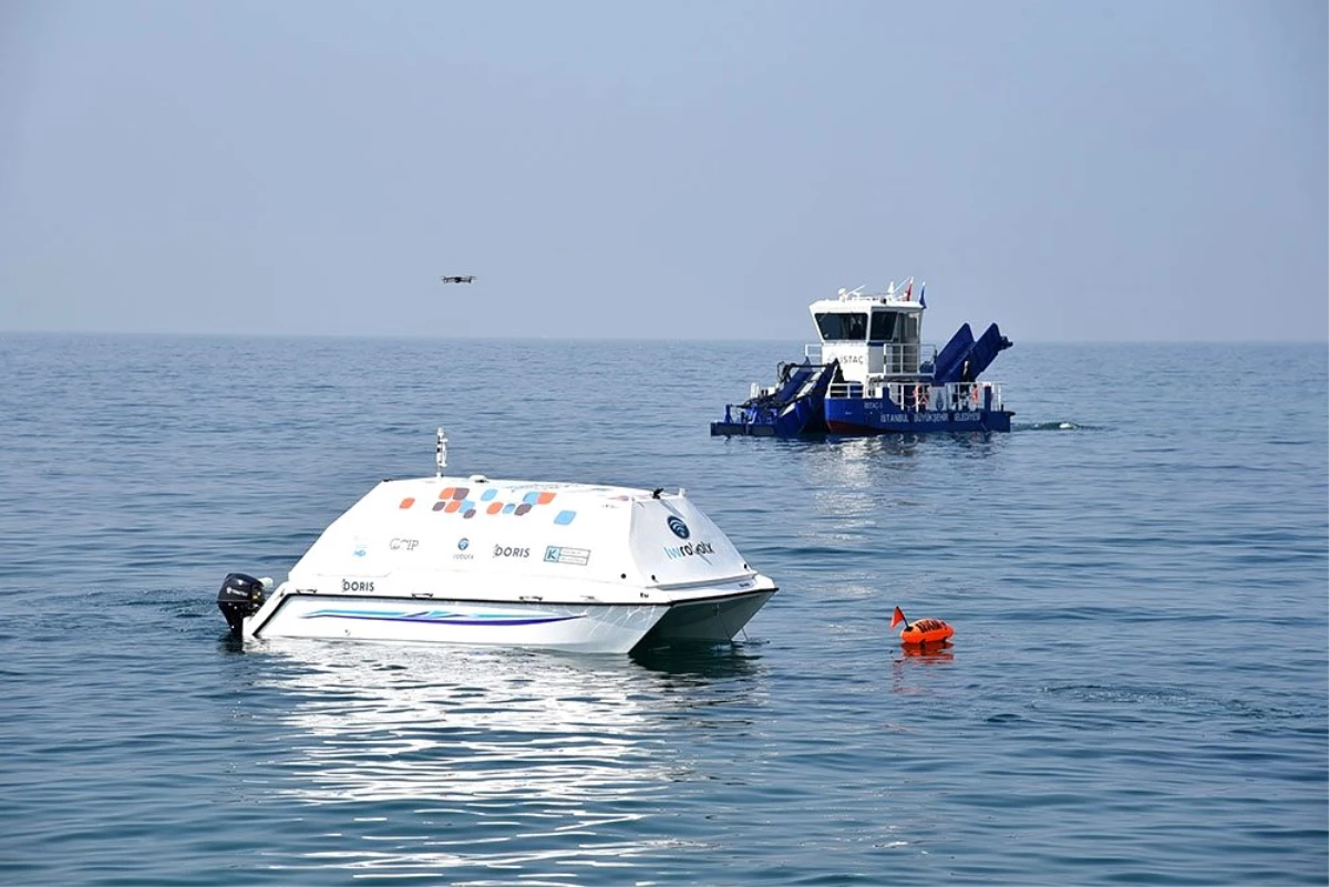 İnsansız deniz temizleme aracı Doris\'ten Kadıköy karnesi