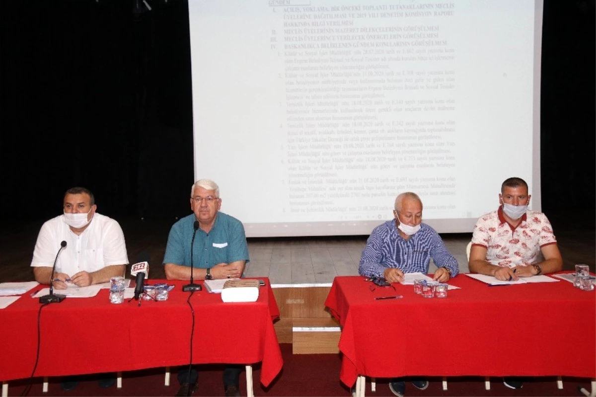 Ergene Belediyesi Eylül ayı olağan meclis toplantısı yapıldı