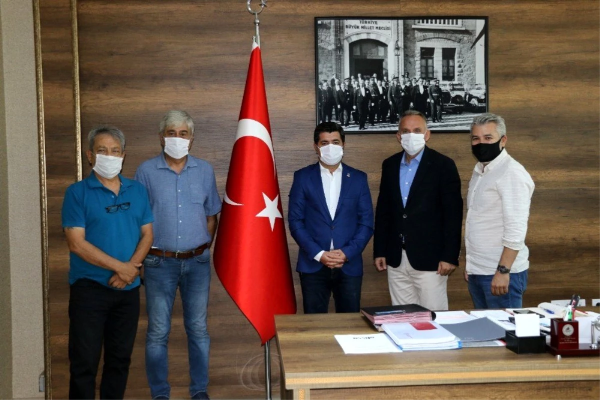 Gençlik Hizmetleri ve Spor İl Müdürü Gürhan, TSYD yönetimini ağırladı