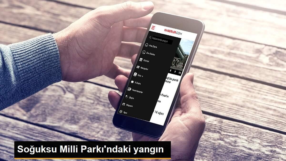 Soğuksu Milli Parkı\'ndaki yangın