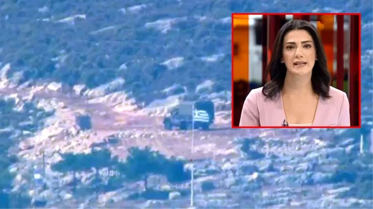 Yunanistan\'da hedef gösterilen muhabir yaşananları canlı yayında anlattı: Polis, dışarı çıkmayın dedi