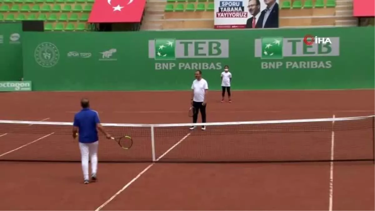 Son dakika haberi... İstanbul Tenis Merkezi Bakan Kasapoğlu\'nun katılımıyla açıldı (Detaylar)