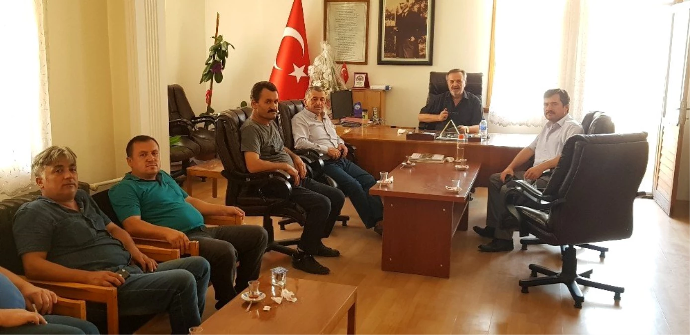 Karakırık ve Karagül Yortan Belediye başkanı Şık\'ın sorunlarını dinledi