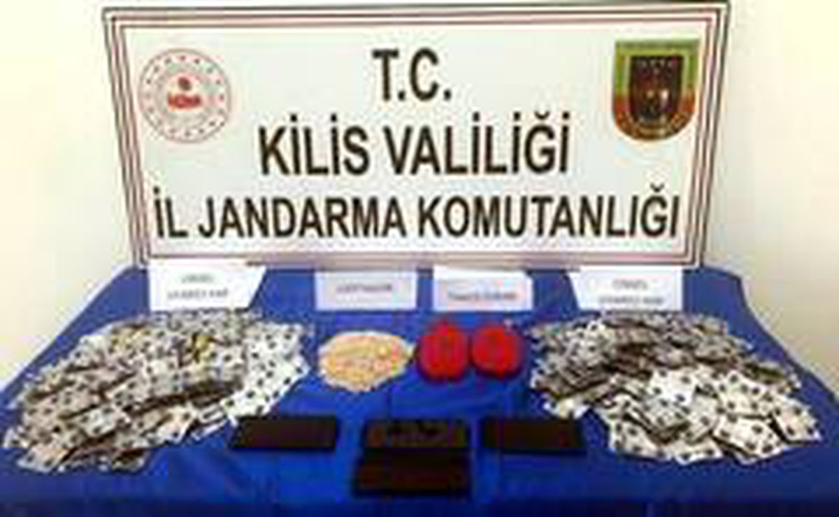 Son dakika haberi... Kilis\'te uyuşturucu operasyonu